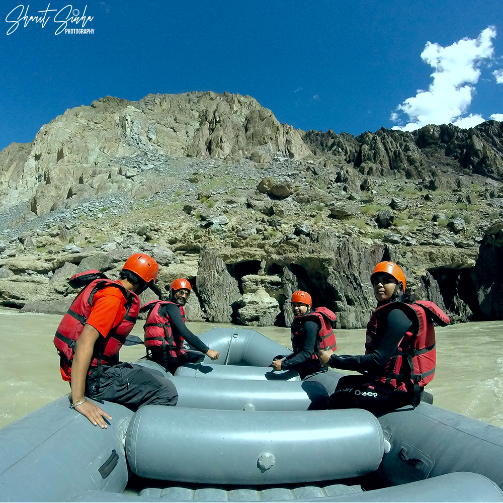 Rafting on Zanskar