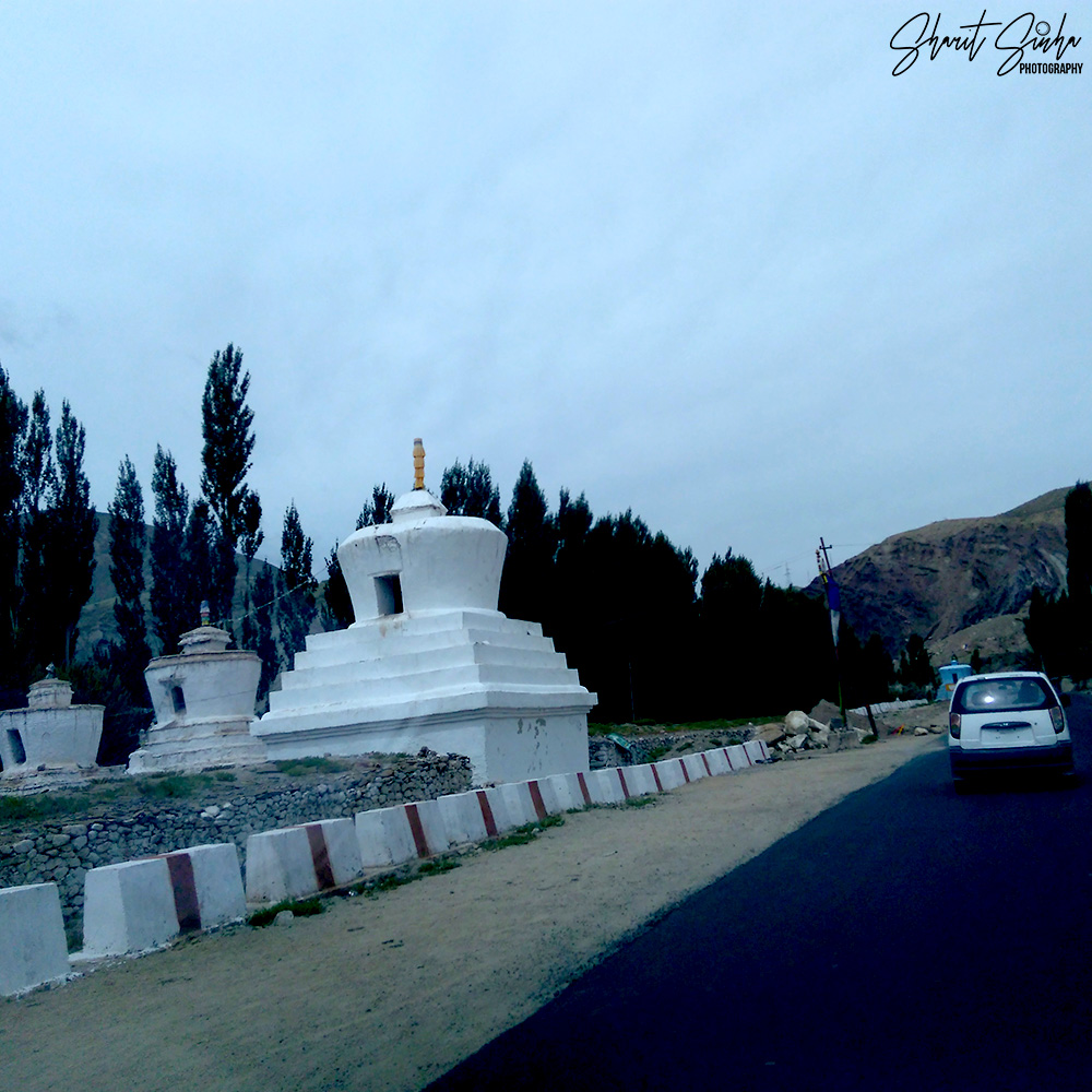 Stupas in Leh