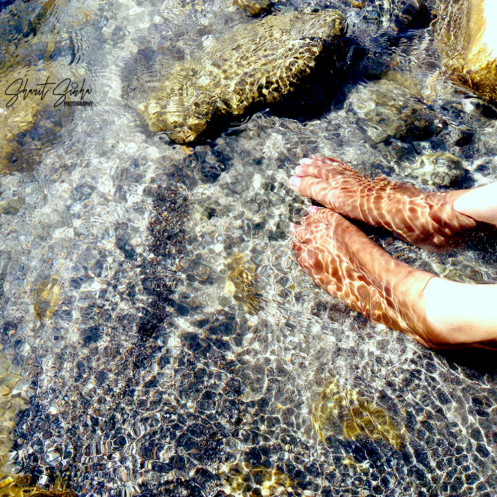Dipping our feet in Zanskar