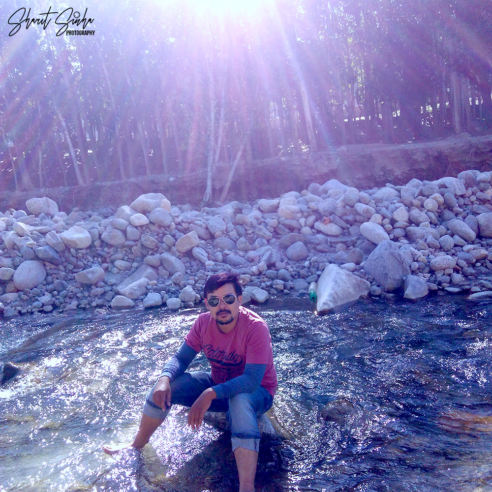 Zanskar river rest stop