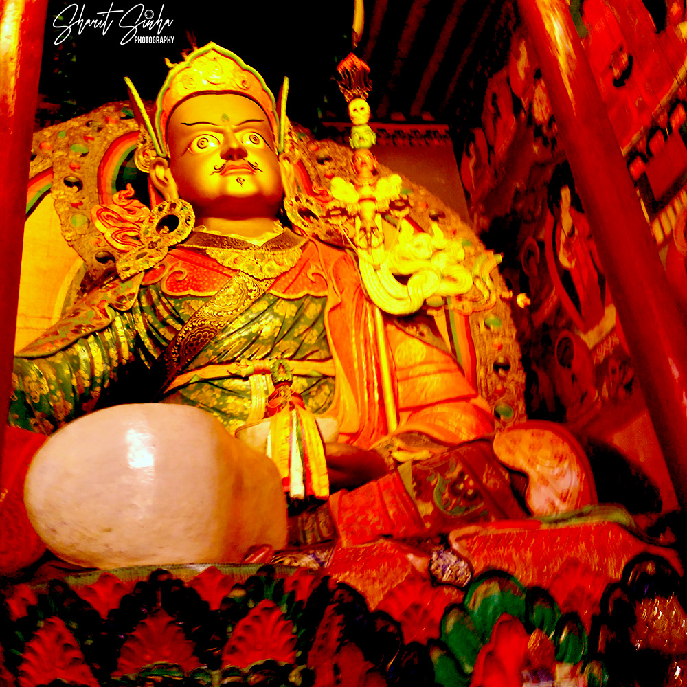 Guru Rinpoche idol, Hemis