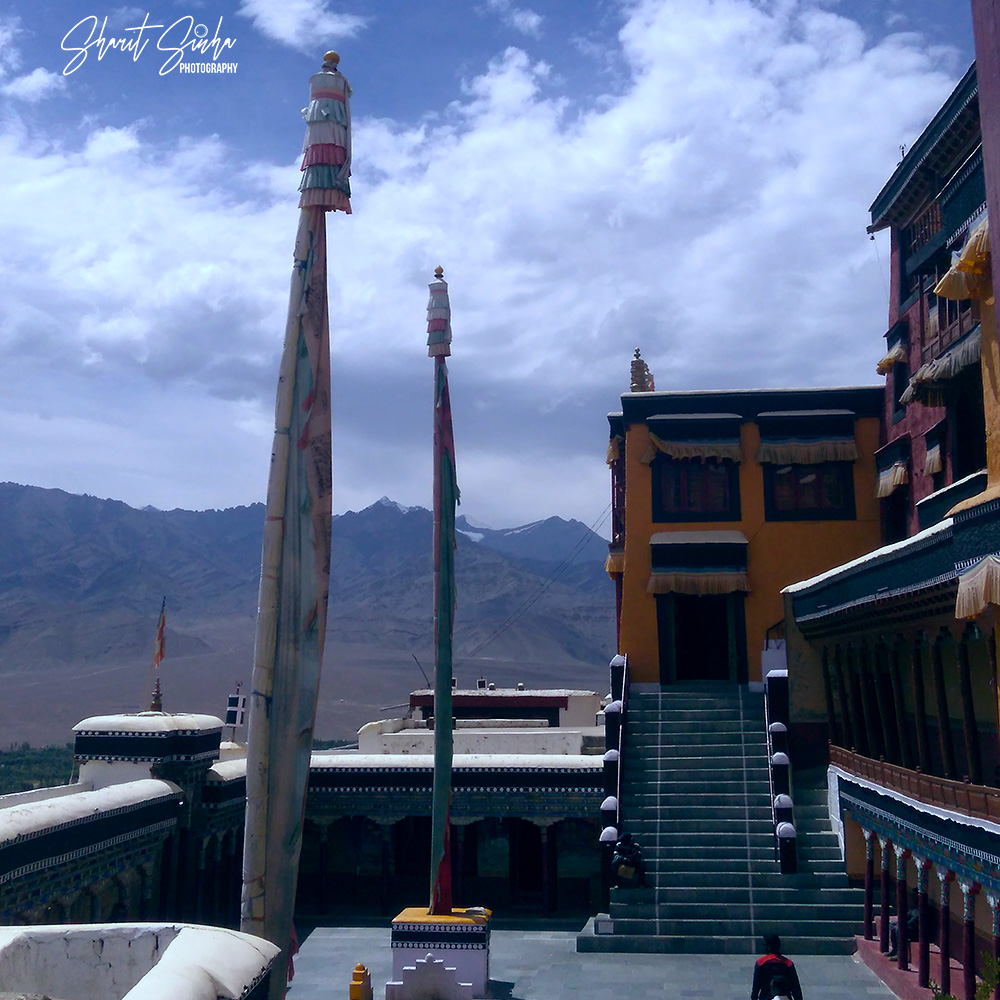 Thiksay main temple complex